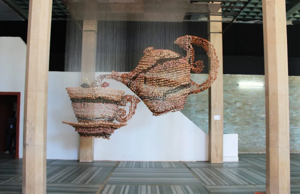 Ngozi Ezema, Installation View at the 14th Dakar Biennale, 2022