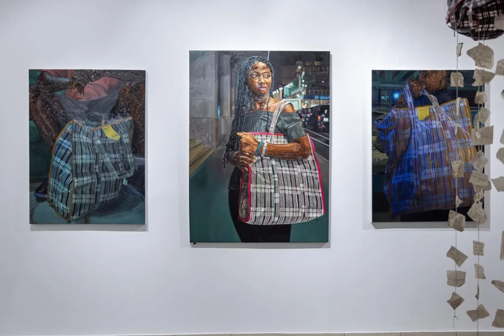 Image from the solo exhibition - The Allegory of a Seeker by Abdur Rahman Muhammad. (Photo credits: ADA Accra)